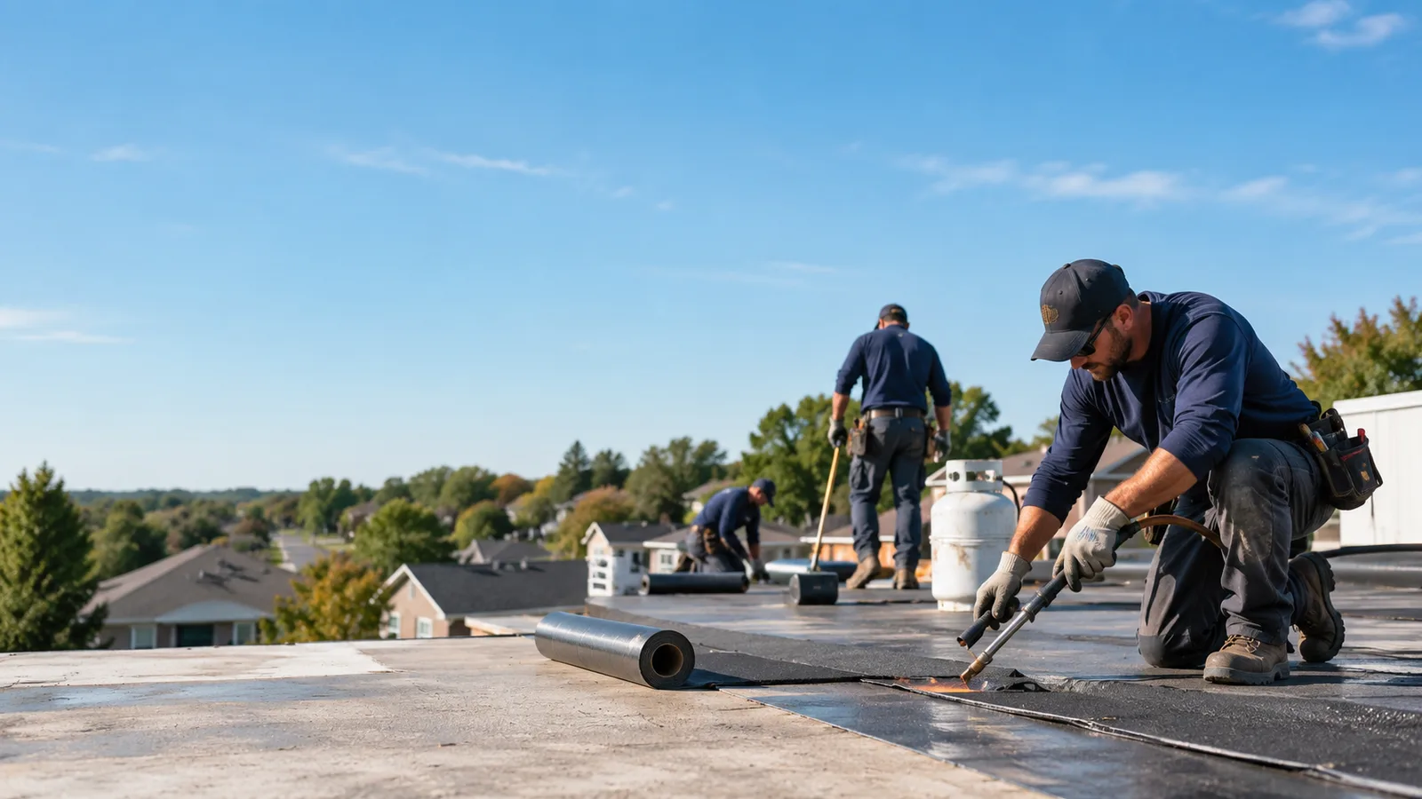 Flat Roof Leak Repair providers in Schwertner, TX